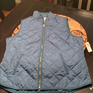Blueish green old navy women’s vest
